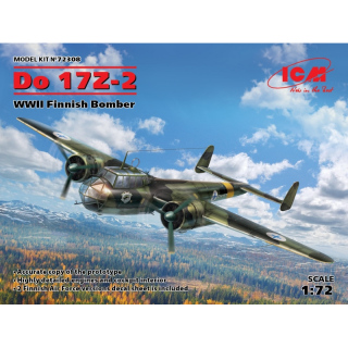 Dornier Do 17Z-2, WWII Finnish Bomber - ICM 1/72