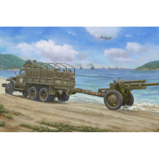 USA CCKW-352 MG Turret Version w. M2A1 105mm Howitzer - I Love Kit 1/35