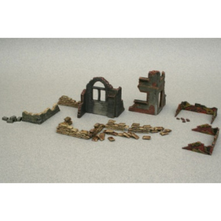 WWII Accessories & Ruins - Italeri 1/72