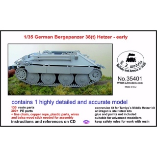 Bergepanzer 38(t) Hetzer (frh) - LZ Models 1/35
