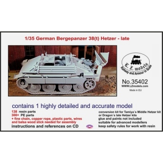 Bergepanzer 38(t) Hetzer (spt) - LZ Models 1/35