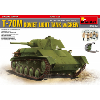 T-70M Soviet Light Tank w. Crew (Special Edition) - MiniArt 1/35