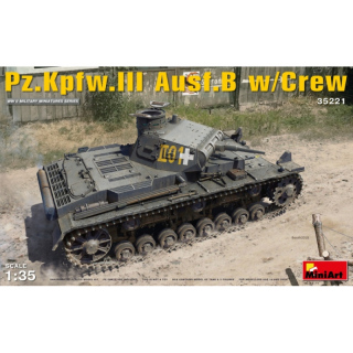Panzer III Ausf. B mit Crew - MiniArt 1/35