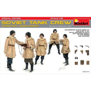Soviet Tank Crew, Winter Uniforms (Special Edition) - MiniArt 1/35