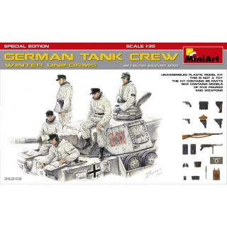 German Tank Crew, Winter Uniforms (Special Edition) - MiniArt 1/35