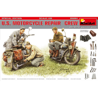 U.S. Motocycle Repair Crew - MiniArt 1/35