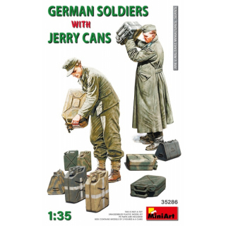 German Soldiers w. Jerry Cans