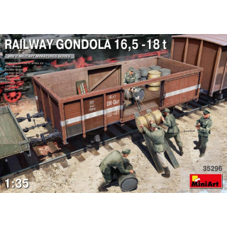 Railway Gondola 16,5 - 18t - MiniArt 1/35