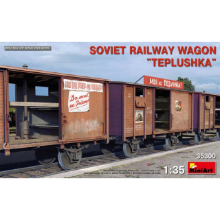 Soviet Railway Wagon Teplushka