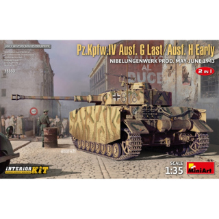 Pz.Kpfw.IV Ausf.G Last/H Early (Nibelungenwerk Prod. May-June 1943)