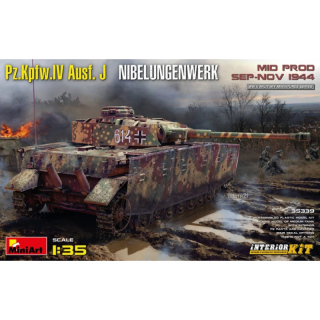 Panzer IV Ausf. J Nibelungenwerk (mid Prod. Sep-Nov 1944) - MiniArt 1/35