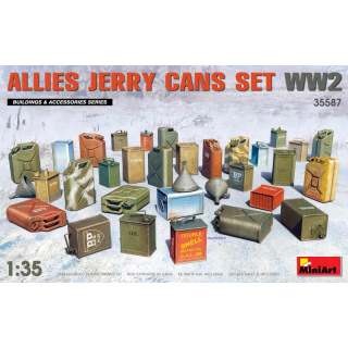 Allies Jerry Cans Set WW2 - MiniArt 1/35