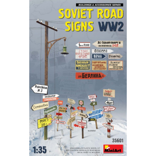 Soviet Road Signs WW2 - MiniArt 1/35