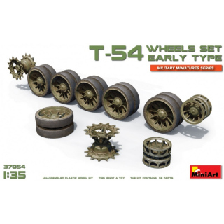T-54 Wheels Set (early Type) - MiniArt 1/35