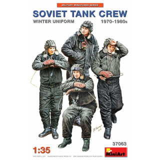Soviet Tank Crew 1970-1980s. Winter Uniform