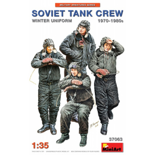 Soviet Tank Crew (Winter Uniform, 1970-1980s) - MiniArt 1/35