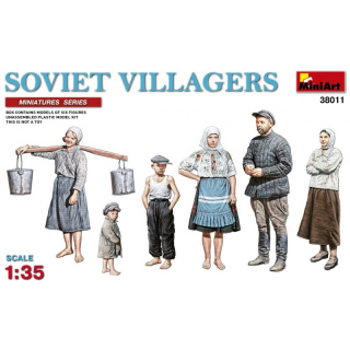 Soviet Villagers - MiniArt 1/35