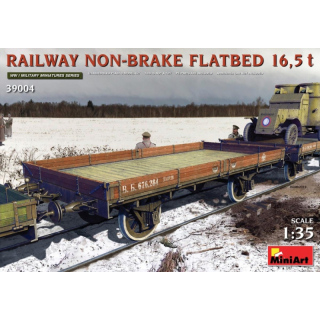 Railway Non-brake Flatbed 16,5 t