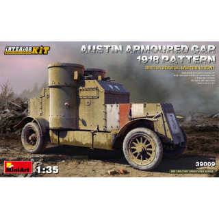 Austin Armoured Car 1918 Pattern. British Service. Western Front . Interior Kit