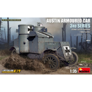 Austin Armoured Car 3rd Series (German, K.u.K., Finnish) Interior Kit - MiniArt 1/35