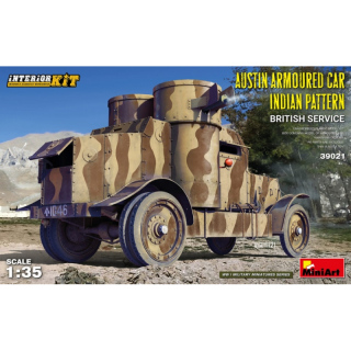 Austin Armoured Car Indian Pattern (British) Interior Kit - MiniArt 1/35