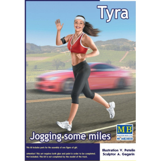 Jogging some miles. Tyra