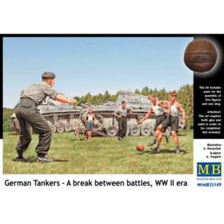 German Tankers - A break between Battles (WWII) - Master Box 1/35