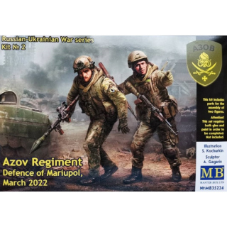 Azov Regiment, Defence of Mariupol, March 2022 - Master Box 1/35