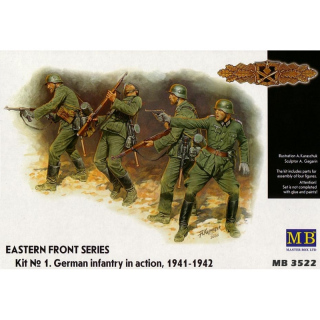 German Infantry in action (1941-42) - Master Box 1/35