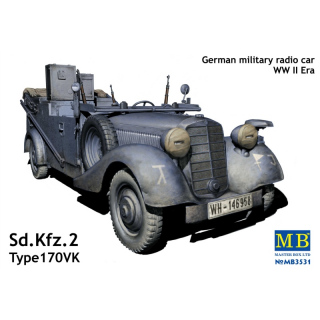 Sd.Kfz.2 Typ 170VK Radio Car - Master Box 1/35