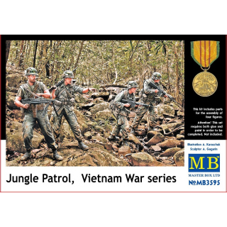 Jungle Patrol, Vietnam War Series - Master Box 1/35