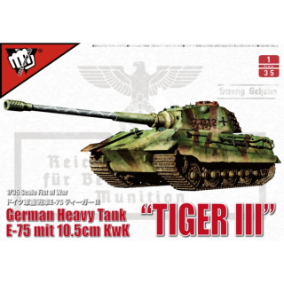 German E-75 mit 10,5cm KwK Tiger III - Modelcollect 1/35