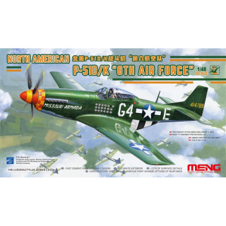 P-51D/K 8th Air Force - Meng Model 1/48