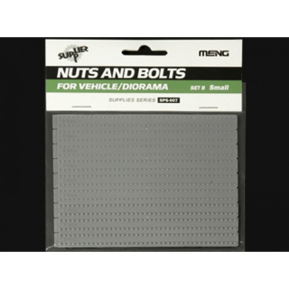 Nuts and Bolts Set B (small) - Meng Model 1/35