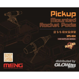Pickup Mounted Rocket Pods (Resin) - Meng Model 1/35