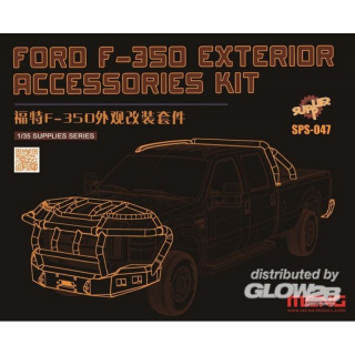 Ford F-350 exterior accessoriesKit(resin - Meng Model 1/24