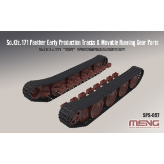 Panther early Production Tracks & Movable Running Gear - Meng Model 1/35