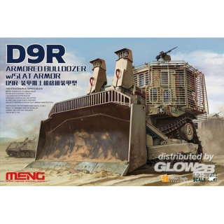 D9R Armored Bulldozer w. Slat Armor - Meng Model 1/35