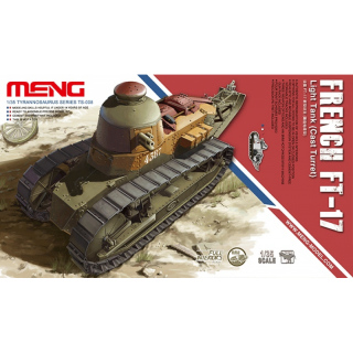 French FT-17 Light Tank (Cast Turret) - Meng Model 1/35