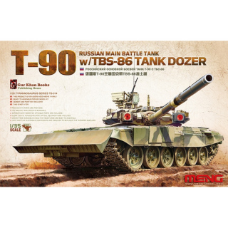 Russian T-90 w. TBS-86 Tank Dozer - Meng Model 1/35