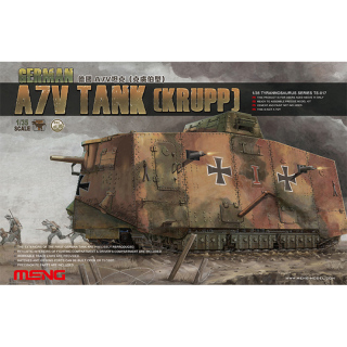 German A7V Tank (Krupp) - Meng Model 1/35