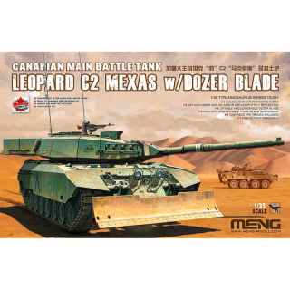 Canadian MBT Leopard C2 Mexas w. Dozer Blade - Meng Model 1/35