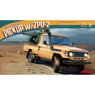 Pick Up w. ZPU-2 - Meng Model 1/35