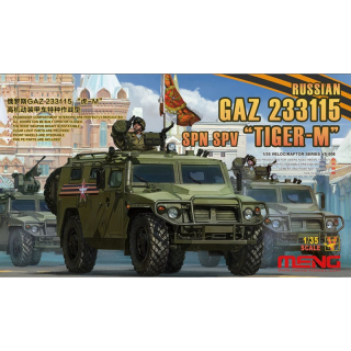 Russian GAZ 233115 SPN SPV Tiger-M - Meng Model 1/35