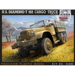 US Diamond T968 Cargo Truck (Open Cab) - Mirror Models 1/35