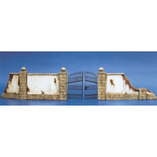 Mauer mit Eisentor - Plus Model 1/35