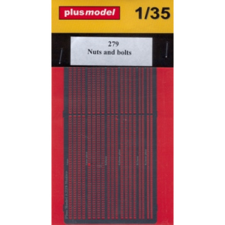 Nuts & Bolts (0,5 / 0,8 / 1,0mm) - Plus Model 1/35