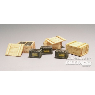 US  wooden ammunition boxes - Vietnam