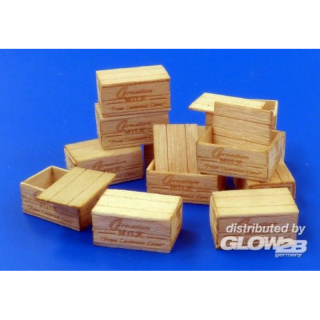 U.S.Wooden crates for condensed milk