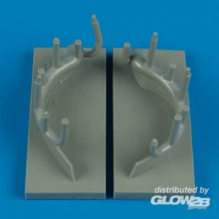 A6M2 Zero Exhaust - Quickboost 1/32